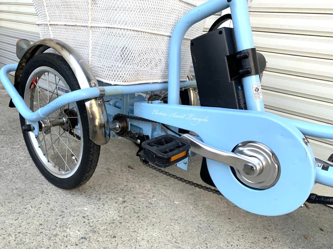 送料無料 AshirakuCharlie電動アシスト三輪自転車 動作確認済