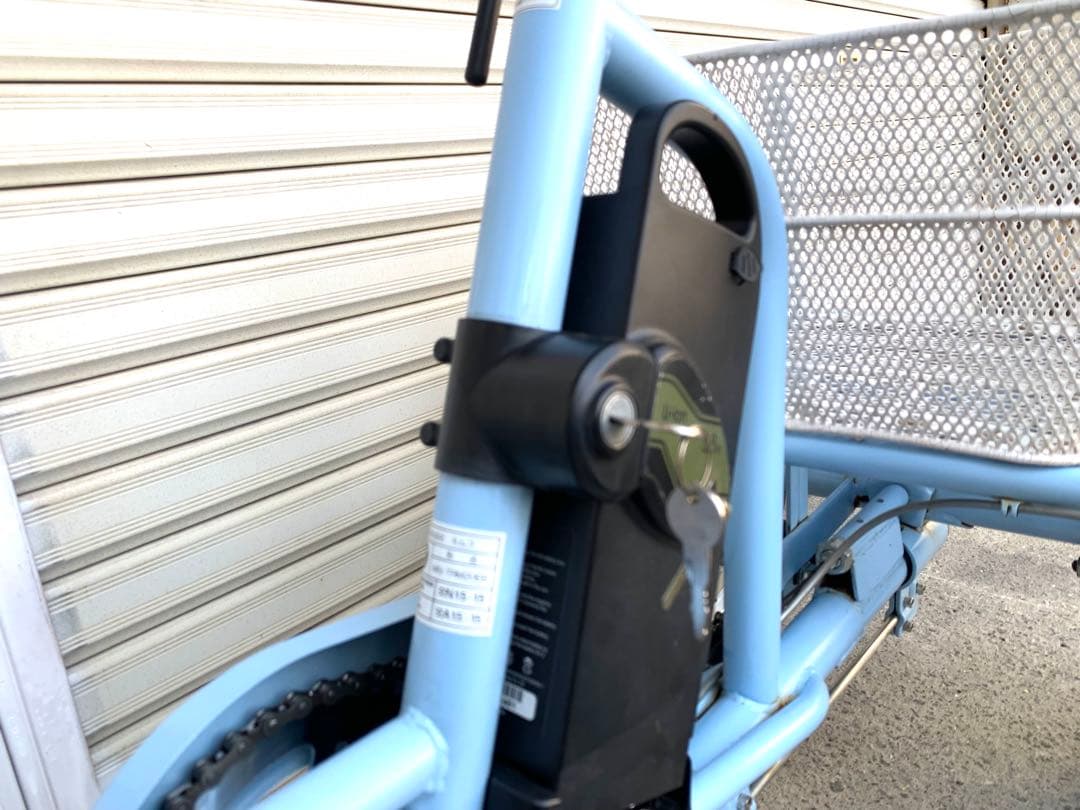 送料無料 AshirakuCharlie電動アシスト三輪自転車 動作確認済