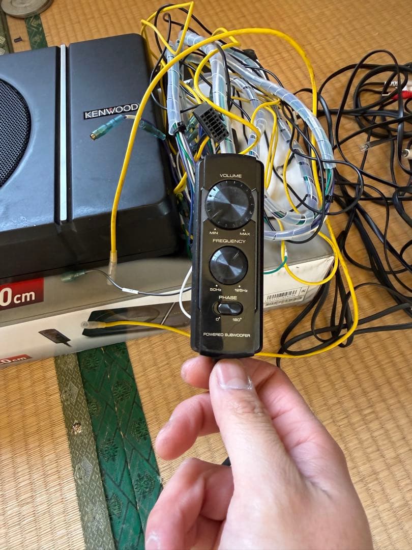 ケンウッド　サブウーファー　KSC-SW30