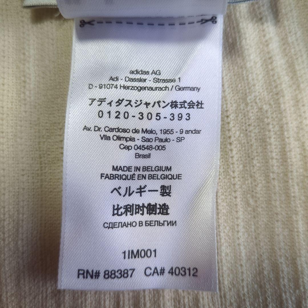 美品adidas×ヨウジヤマモトY-3 ワイスリーロゴ柄ロングマフラー　ウール