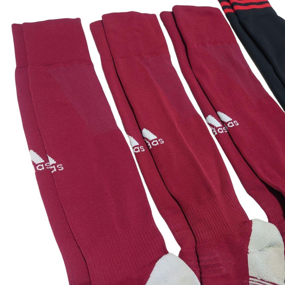 adidas メンズ サッカーソックス 靴下 まとめ売り
