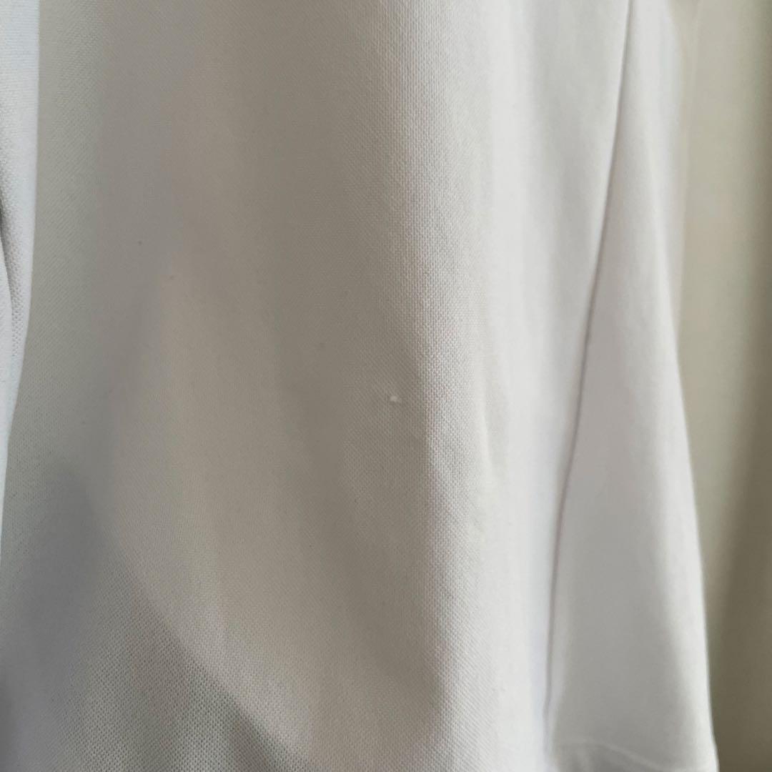 デサントゴルフ　ソロテックス鹿の子ライジング切り替えシャツ　UVケア