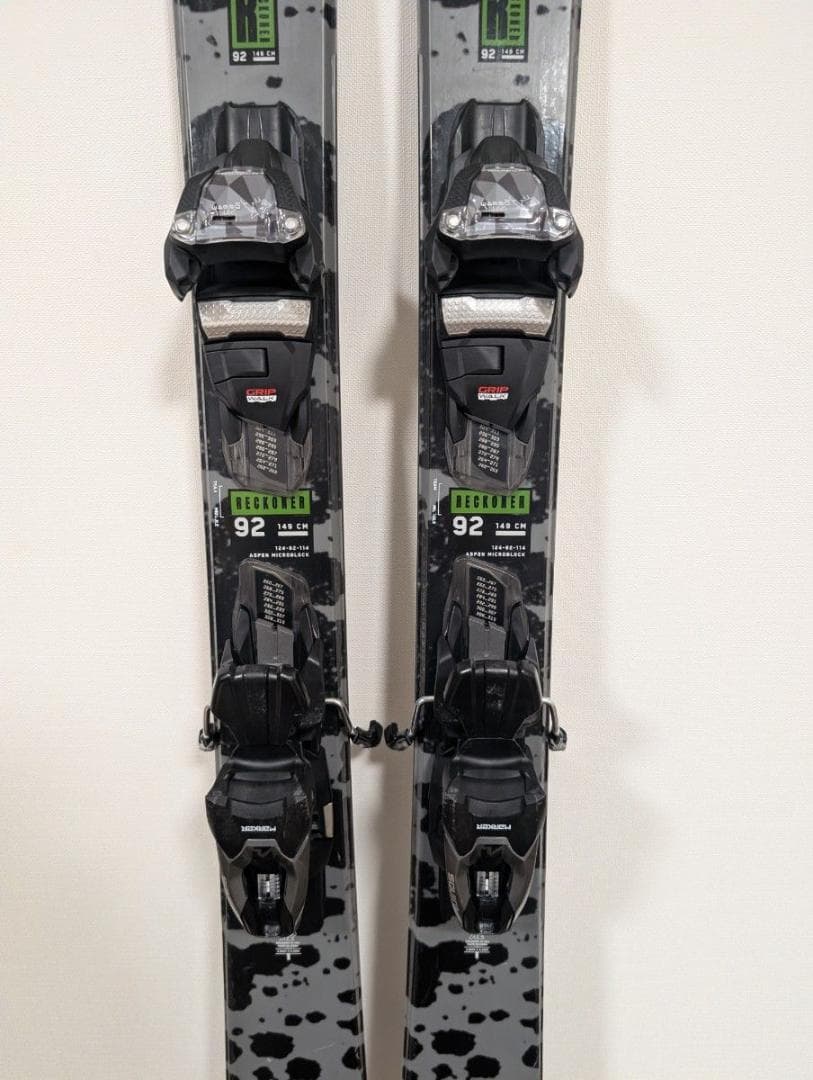 【美品】K2 RECKONER 92 149cm フリースタイルスキー