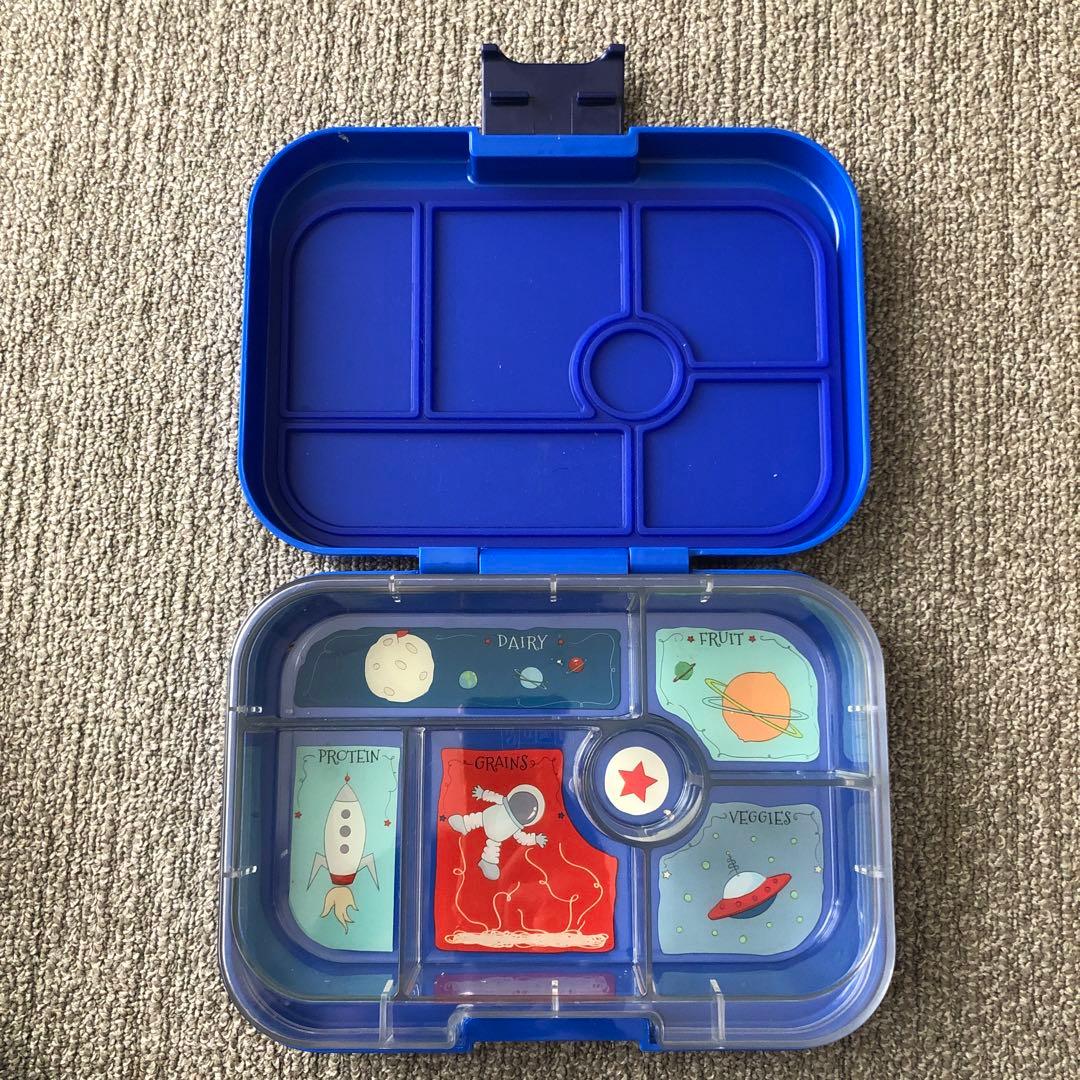 yumbox ヤムボックス 子ども用弁当箱 パープルとブルー2箱