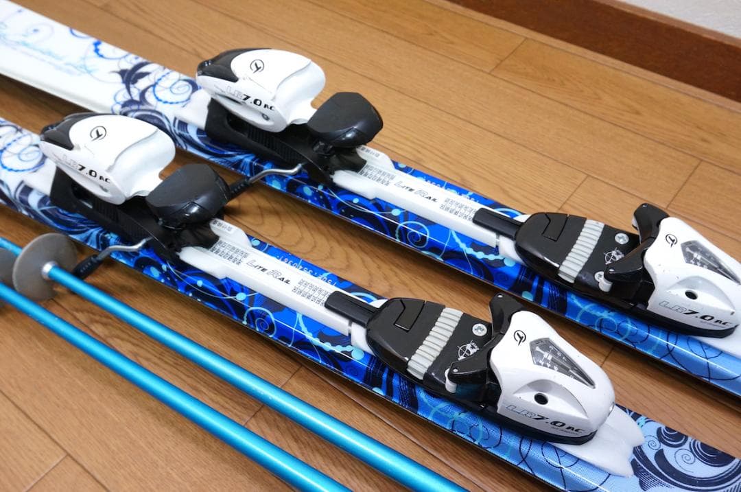 メンテ済 150cm靴24～24.5cmPURE CONSCIOUSスキーセット