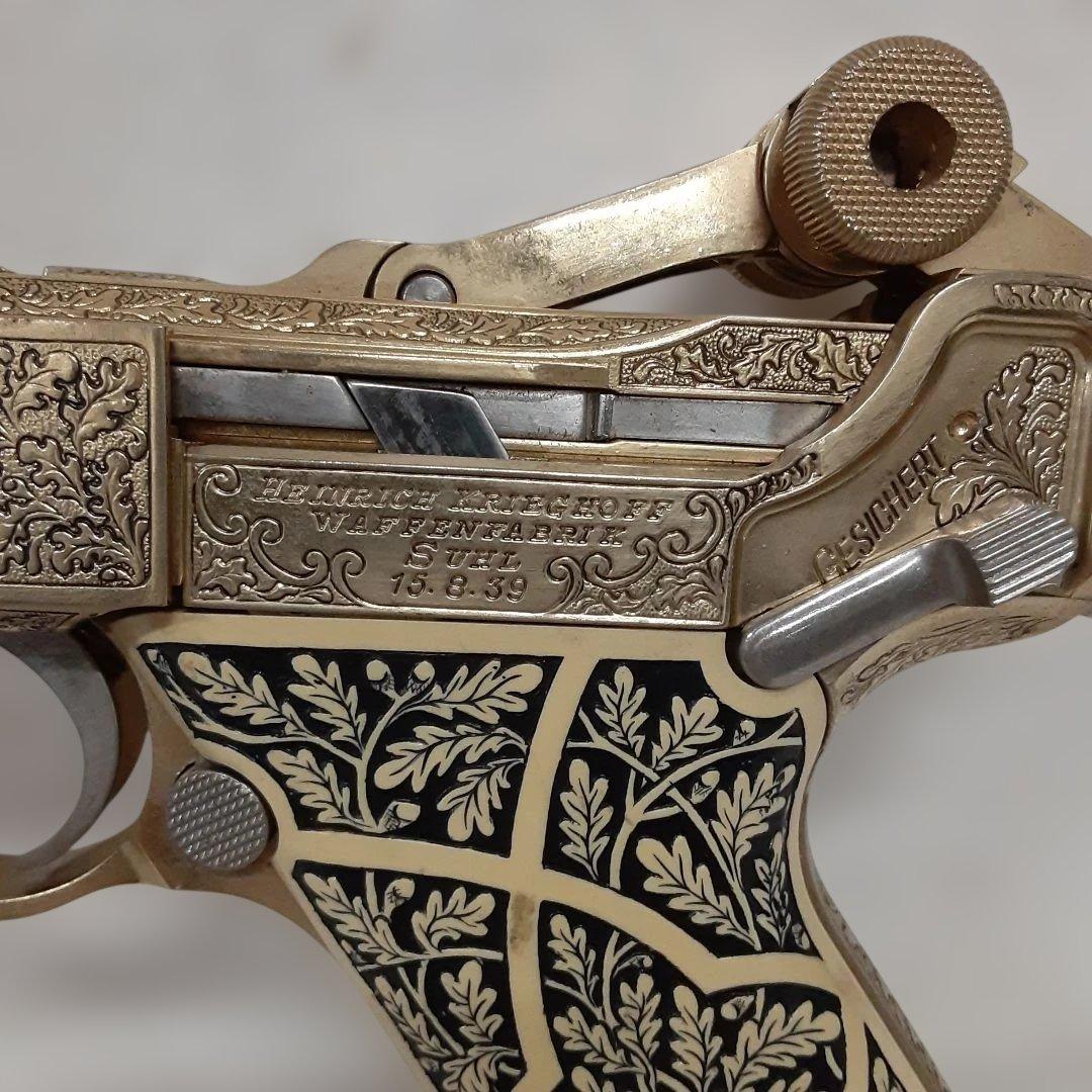 ACG ゴールド ルガー P08 ゲーリングルガー モデルガン　0201-013