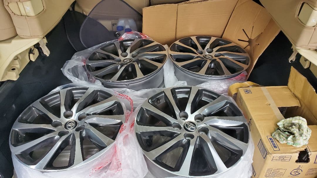 【美品】アルファード30系純正ホイール4本