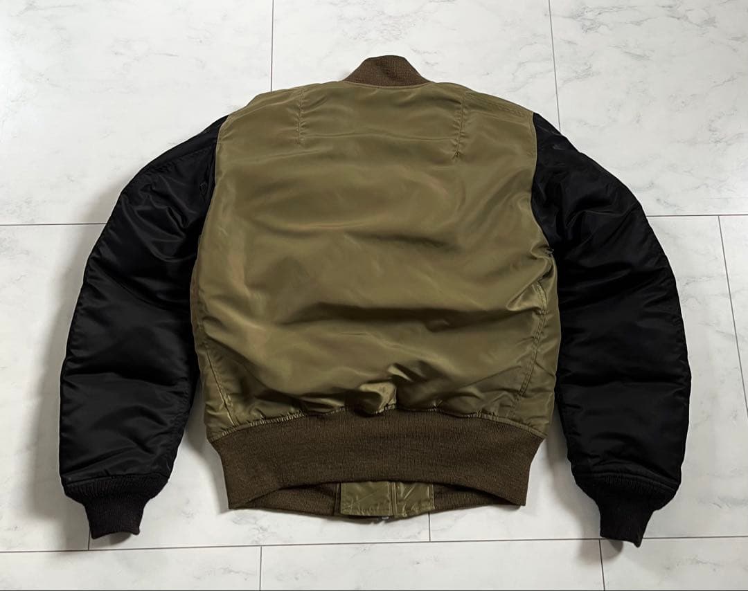 バズリクソンズ ウィリアムギブソン MA-1 フェザー　ワイパーインク RATS