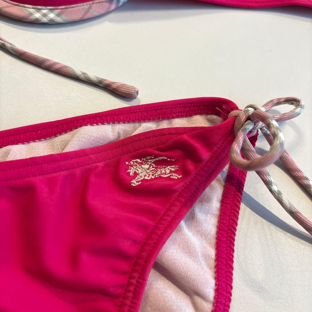 Burberry Blue Label ピンク ビキニ　バーバリーブルーレーベル