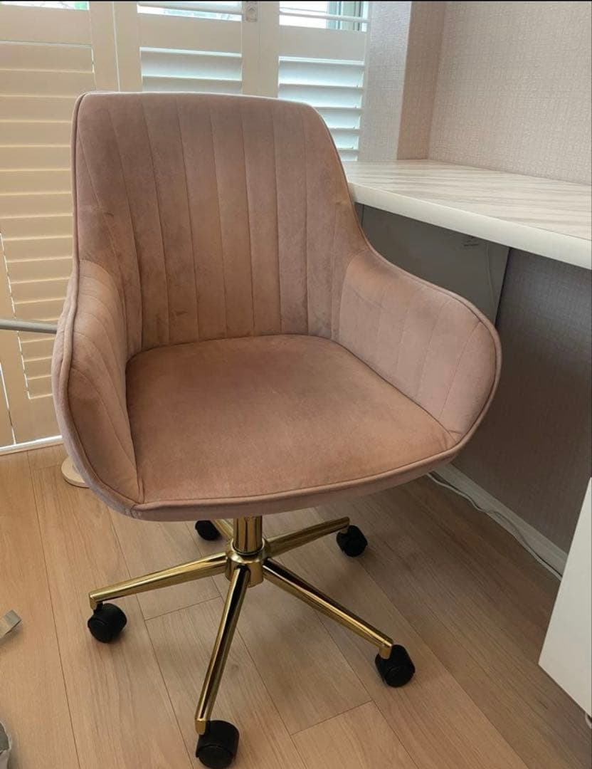 Francfranc エルドラド デスクチェア ピンク