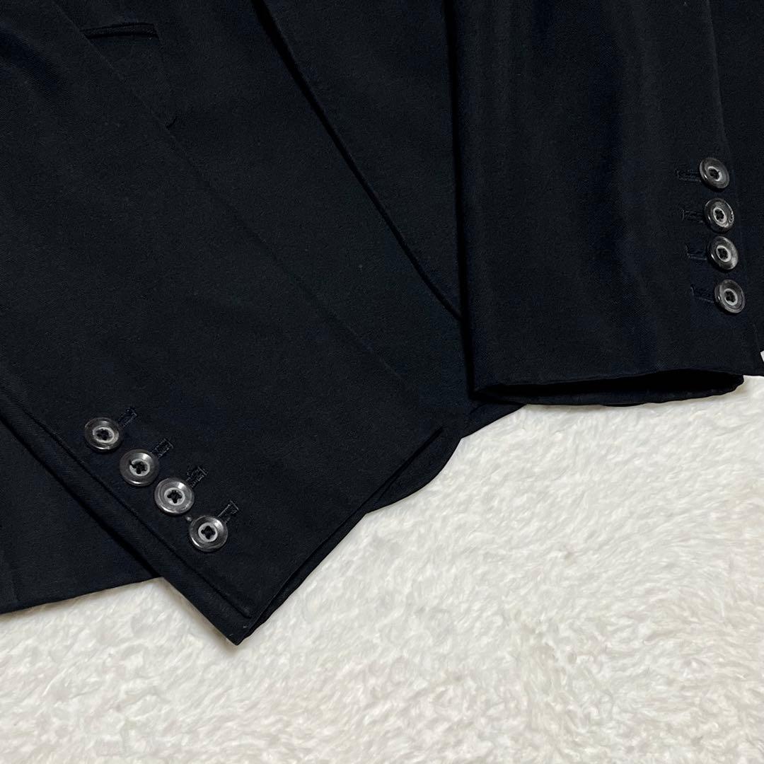 ラッドミュージシャン　セットアップ　スーツ　カシミヤ　ブラック