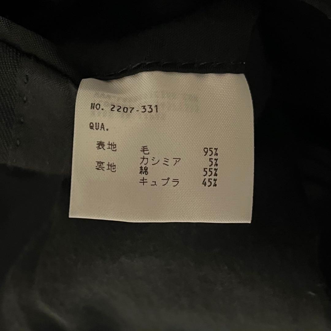 ラッドミュージシャン　セットアップ　スーツ　カシミヤ　ブラック