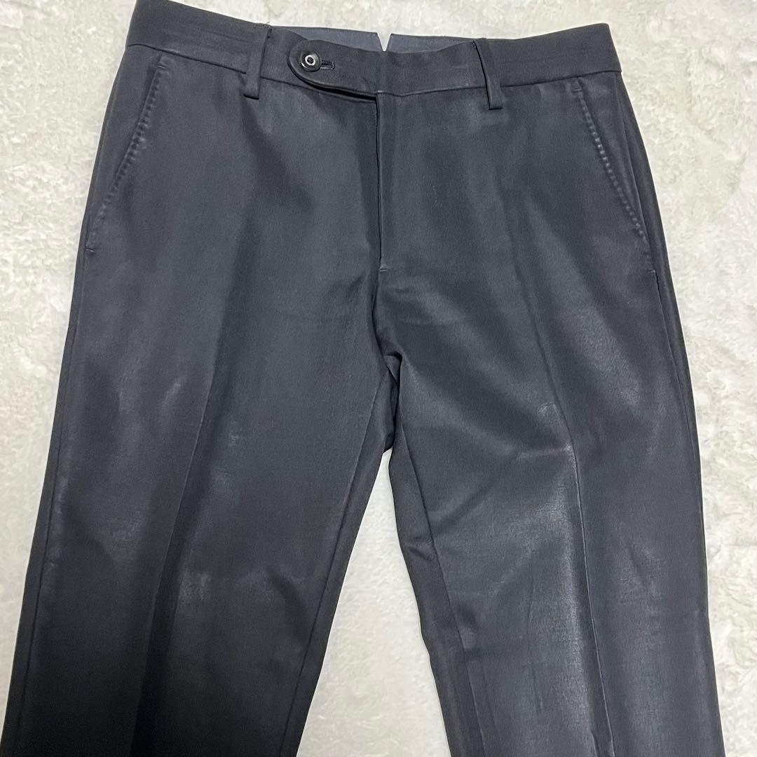 ラッドミュージシャン　セットアップ　スーツ　カシミヤ　ブラック