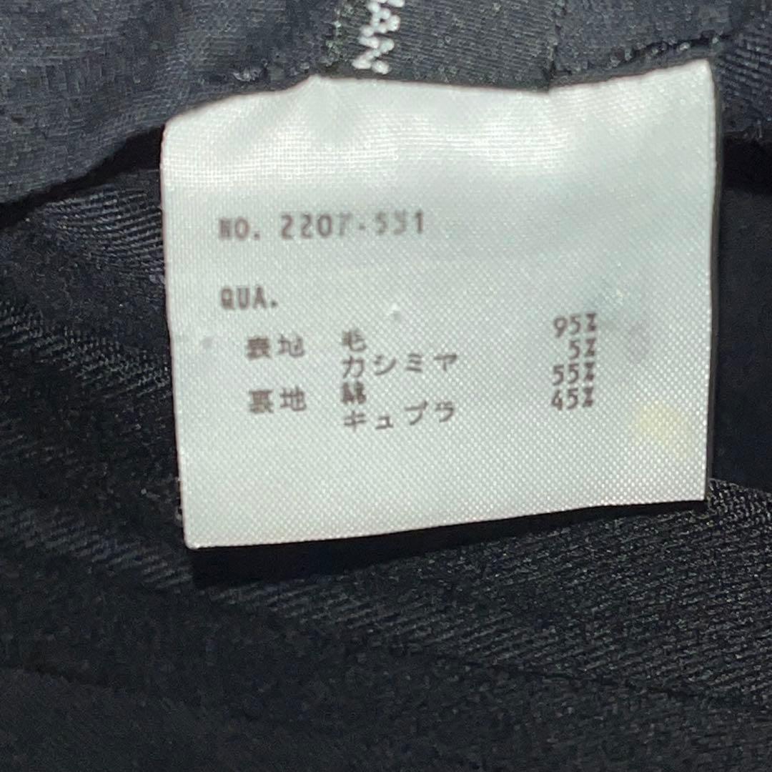 ラッドミュージシャン　セットアップ　スーツ　カシミヤ　ブラック