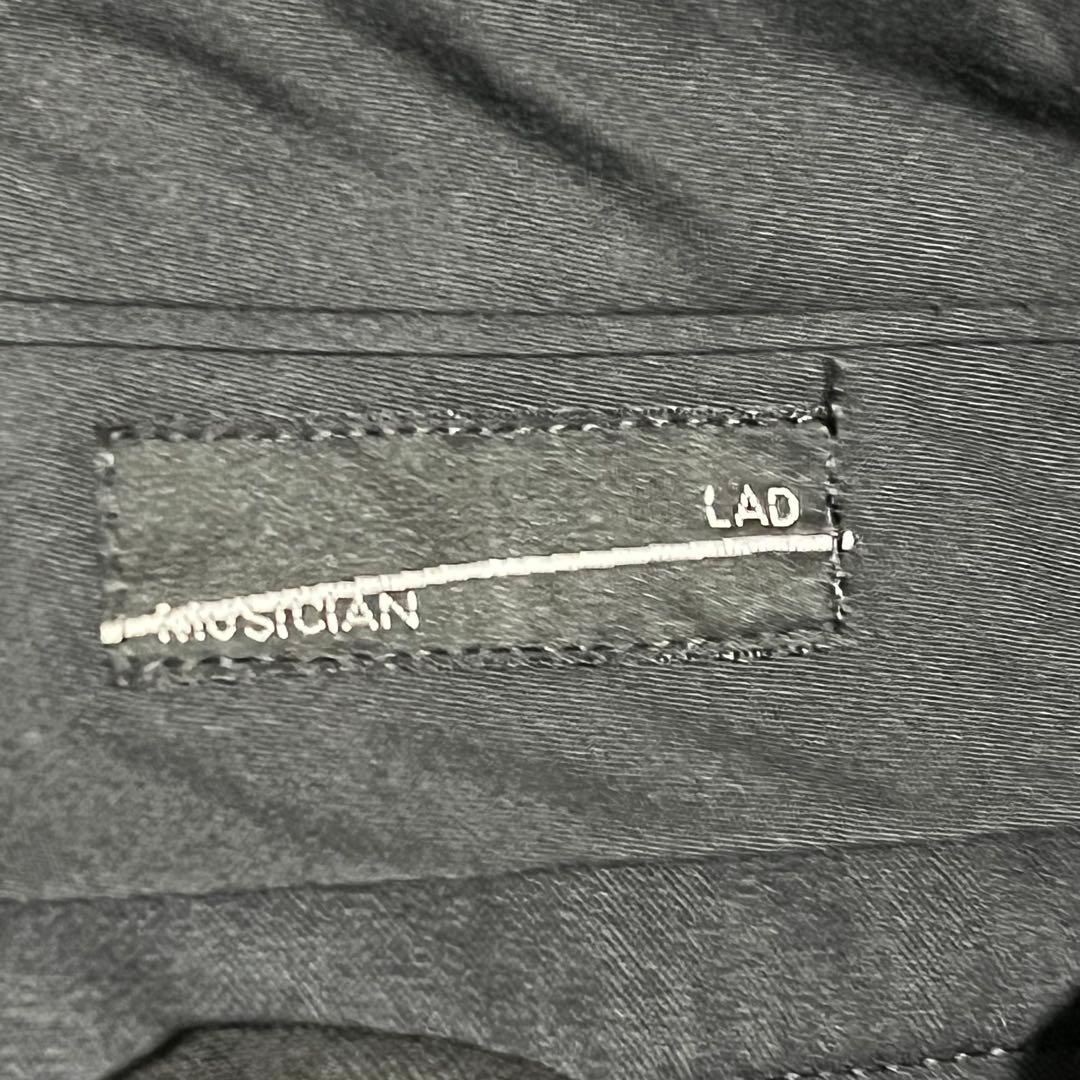 ラッドミュージシャン　セットアップ　スーツ　カシミヤ　ブラック