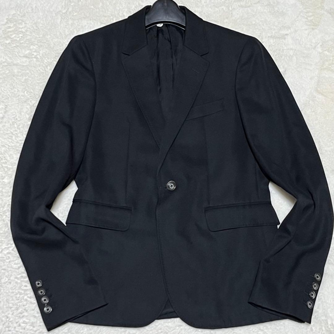 ラッドミュージシャン　セットアップ　スーツ　カシミヤ　ブラック