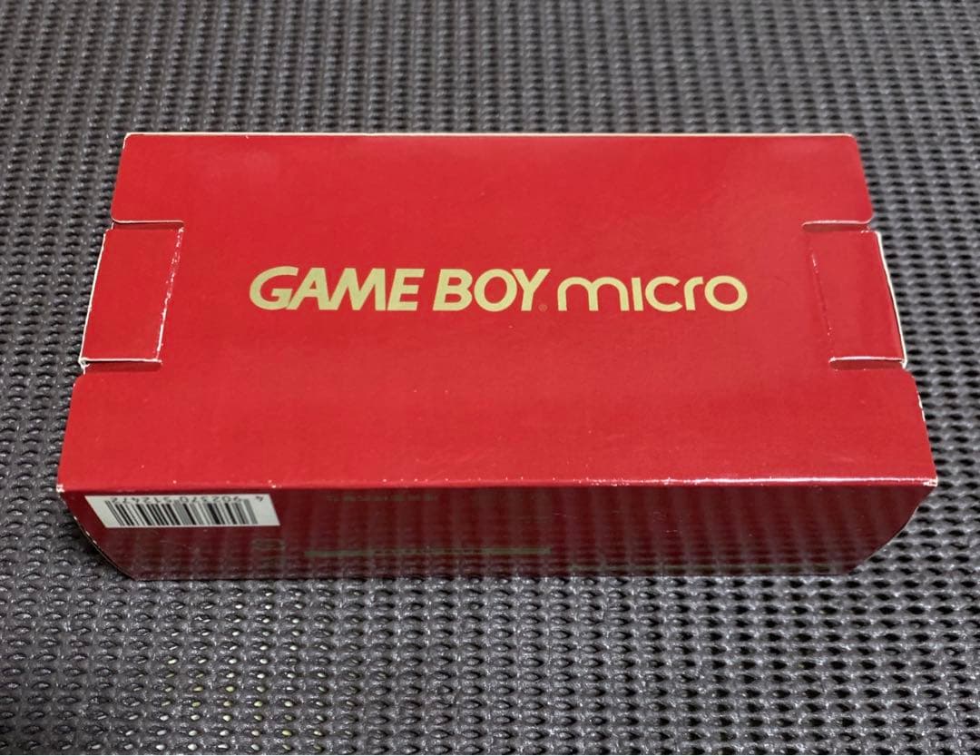 【箱のみ】ゲームボーイミクロ(20周年限定ファミコンバージョン) 良好