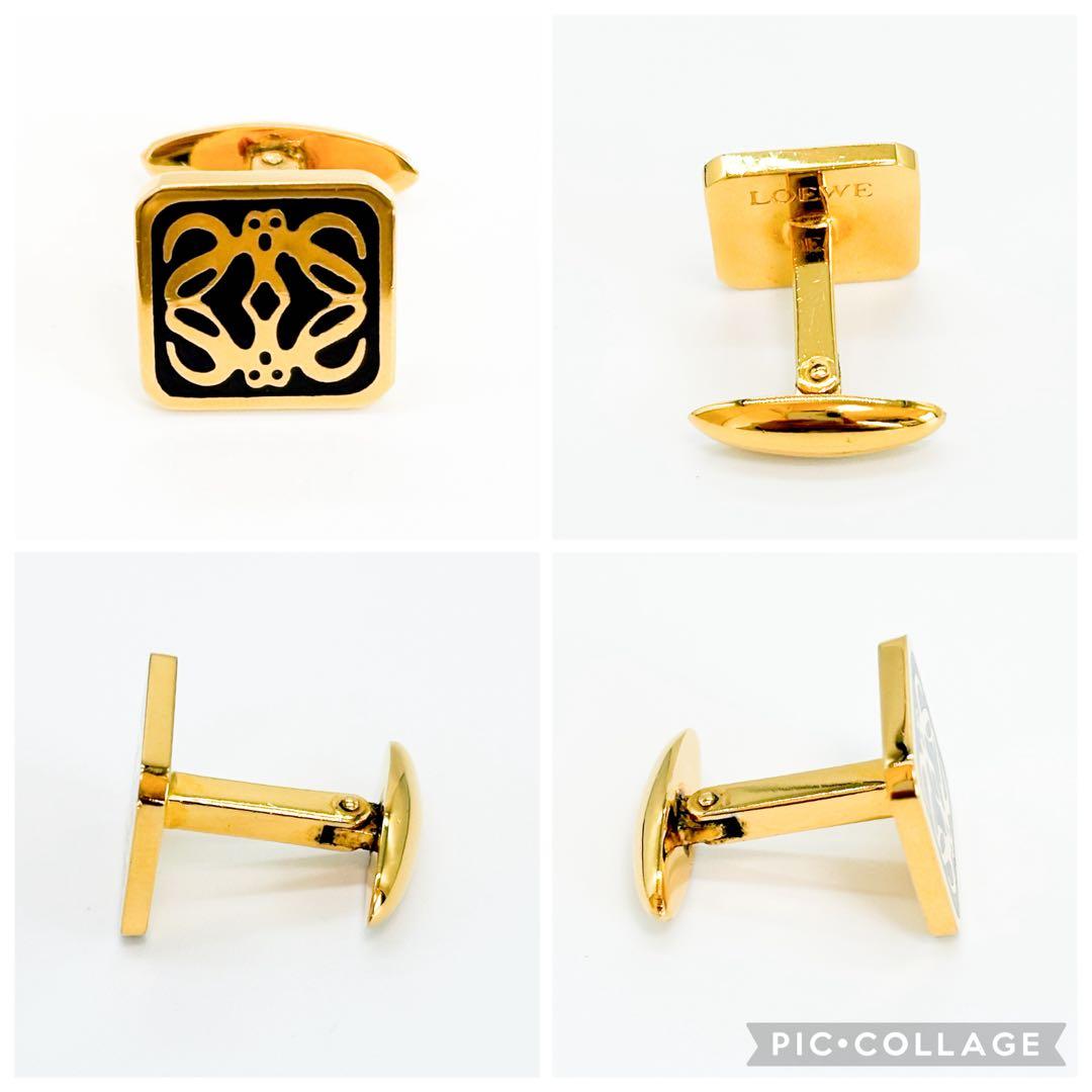 ♡美品♡ ロエベ アナグラム カフスボタン タイクリップ ２点セット