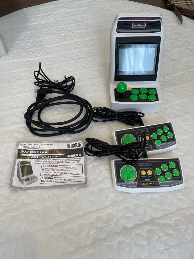 SEGA ASTRO CITY mini 本体とコントローラー2つ