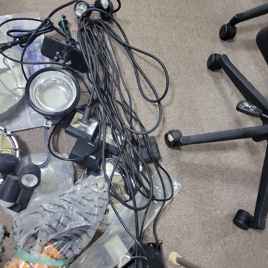 CIBIEフォグライトと黄色サイドミラー新品、ダウンサス中古　人感センサーライト