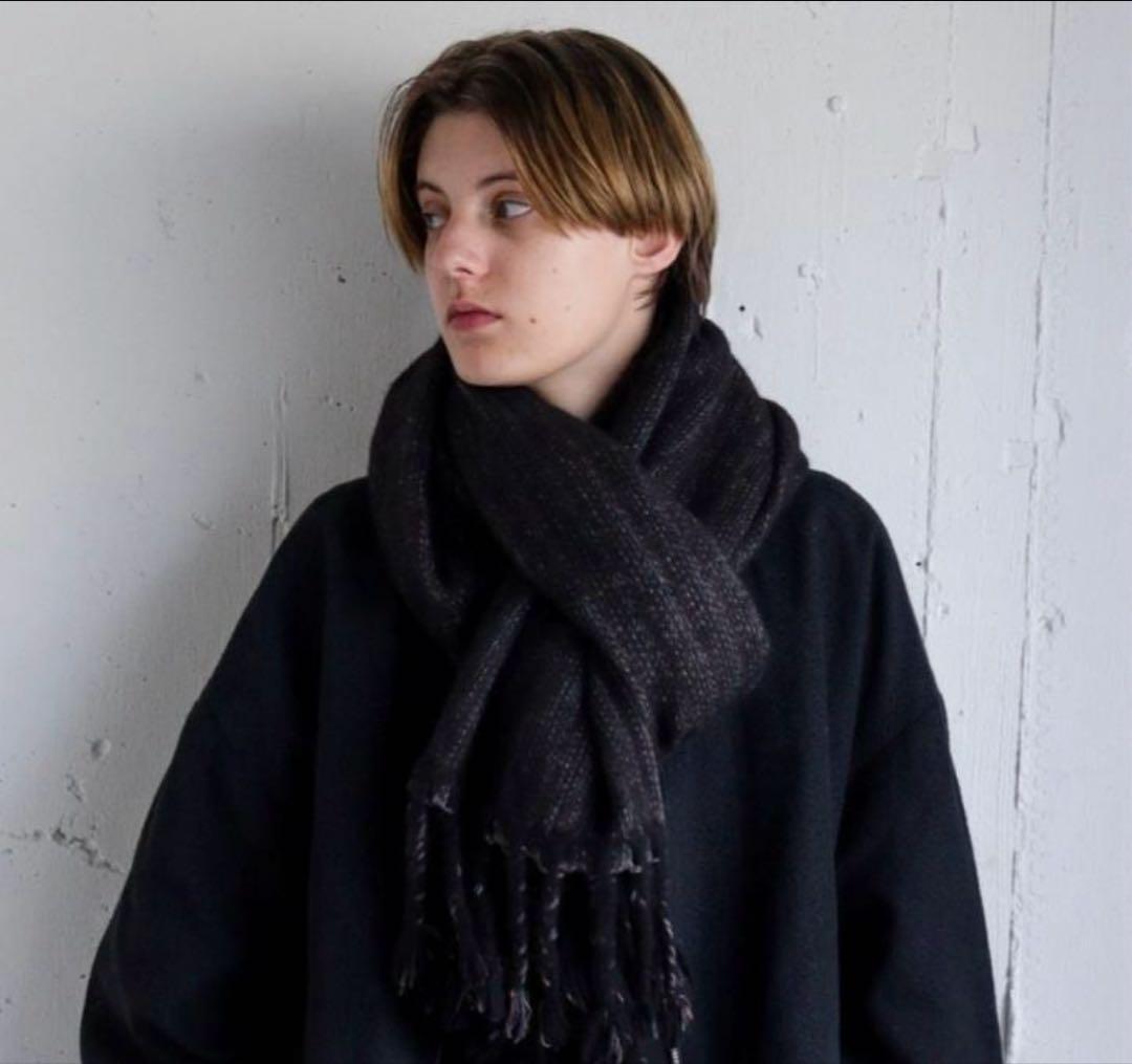 CTHY yak wool fringe stole ヤクウールストール　MB