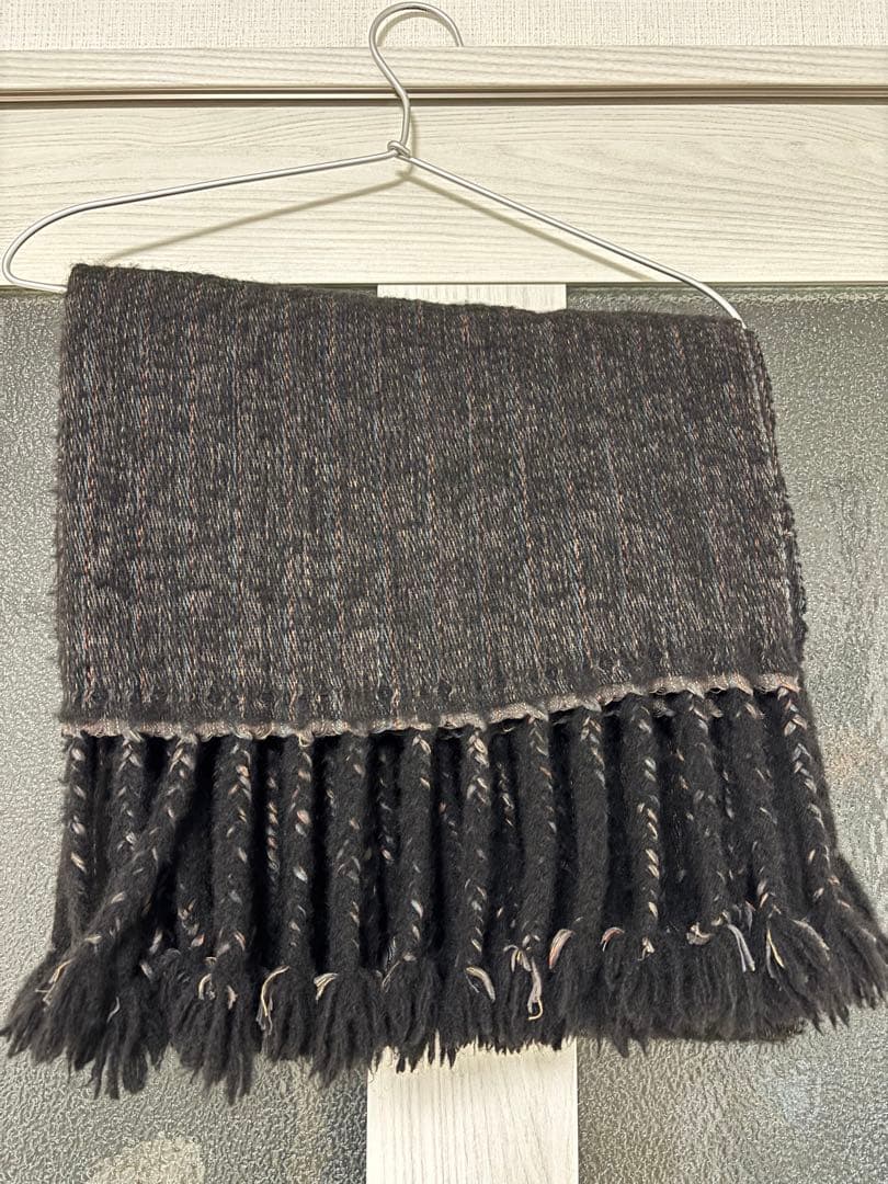 CTHY yak wool fringe stole ヤクウールストール　MB