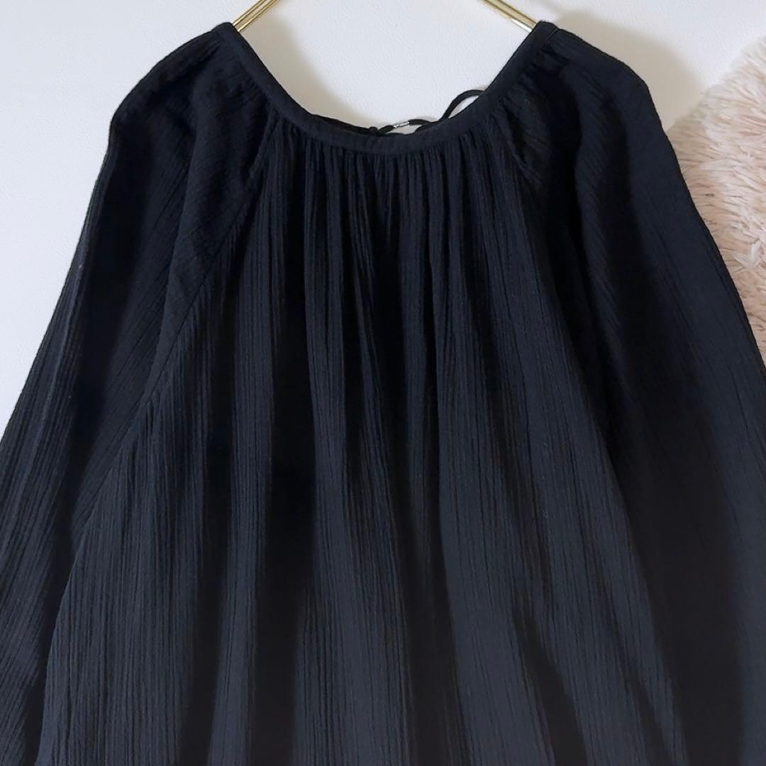 極美品ꕥサラマリカ 2025 2way 前後着 コットンガーゼ ロングドレス M