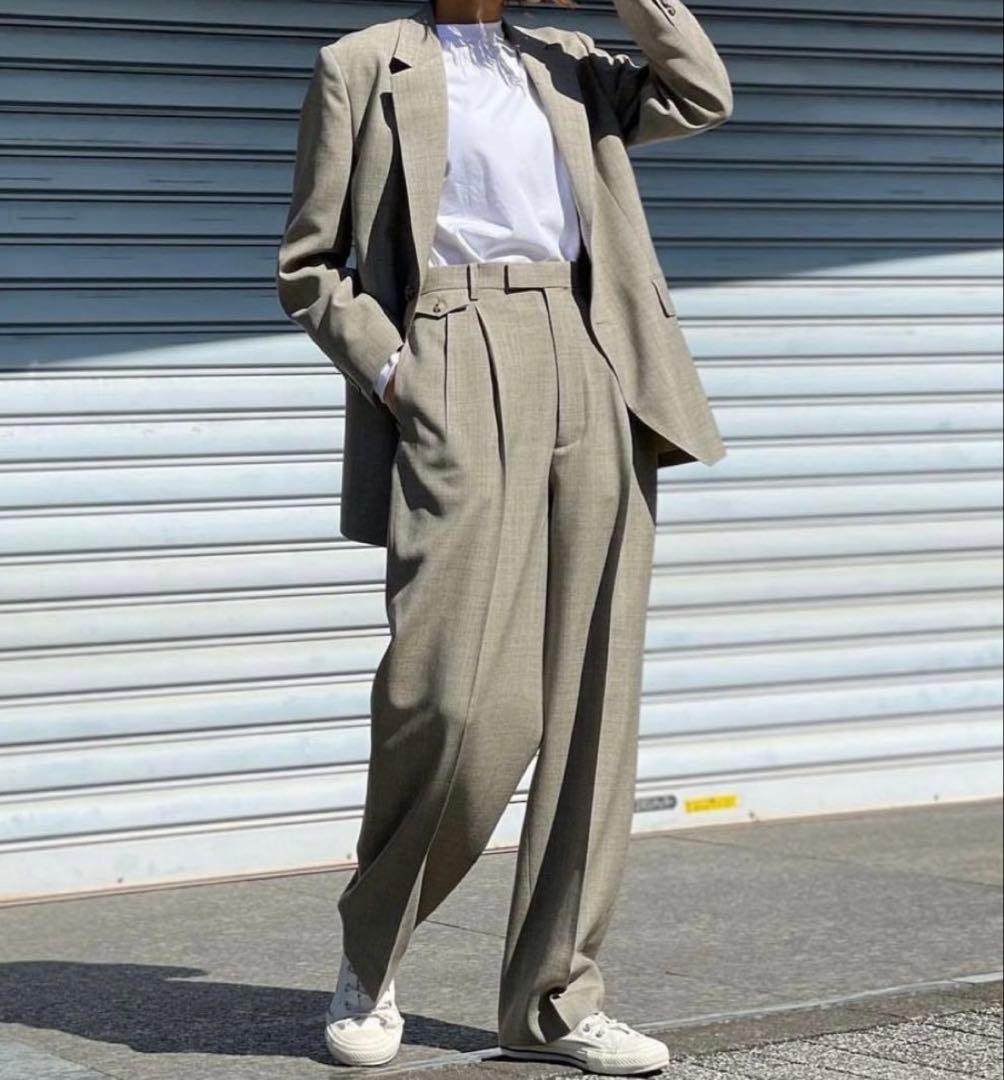 YLEVE イレーヴ　TOP OVERDYE SUMMER WOOL JK