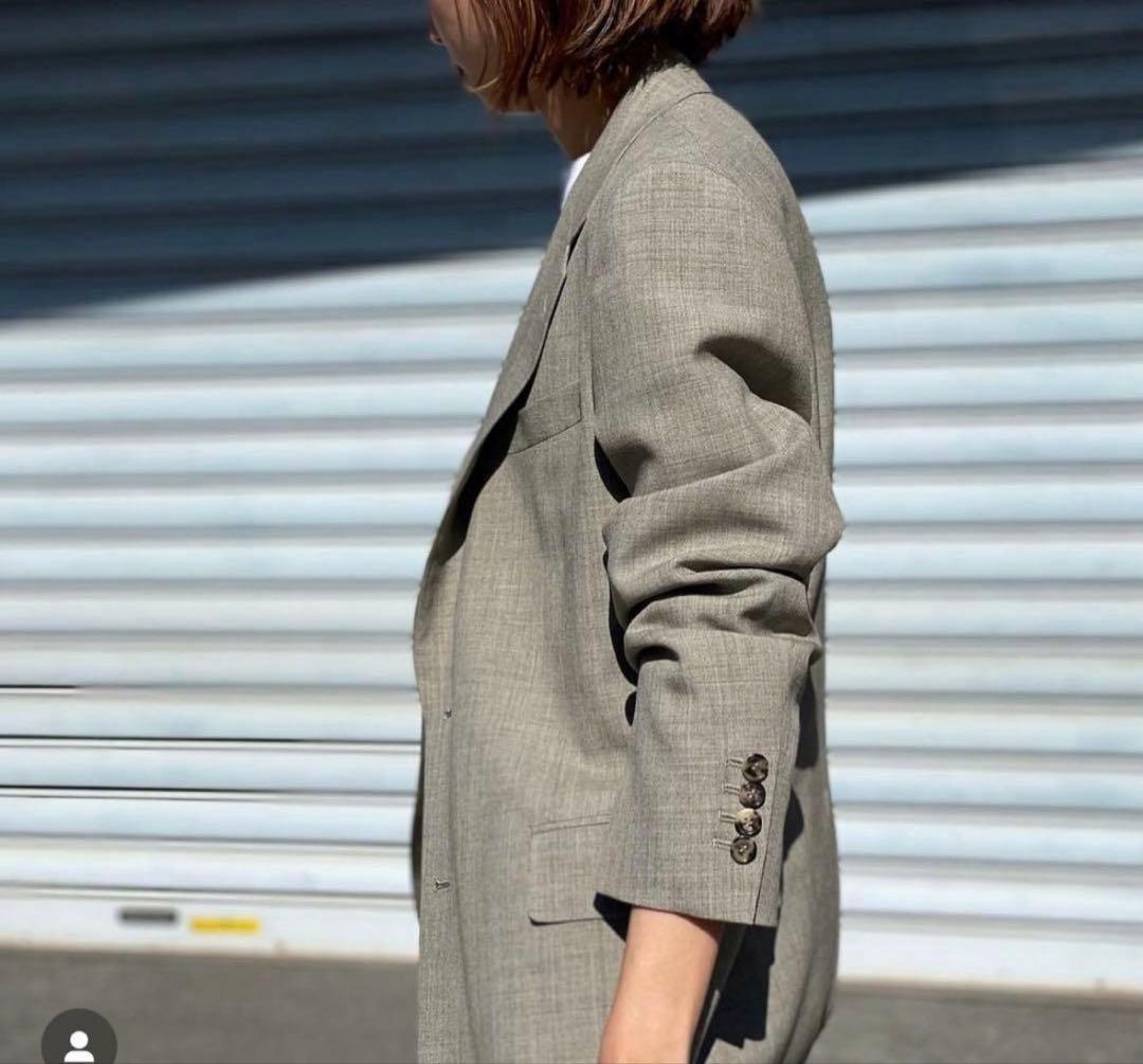 YLEVE イレーヴ　TOP OVERDYE SUMMER WOOL JK