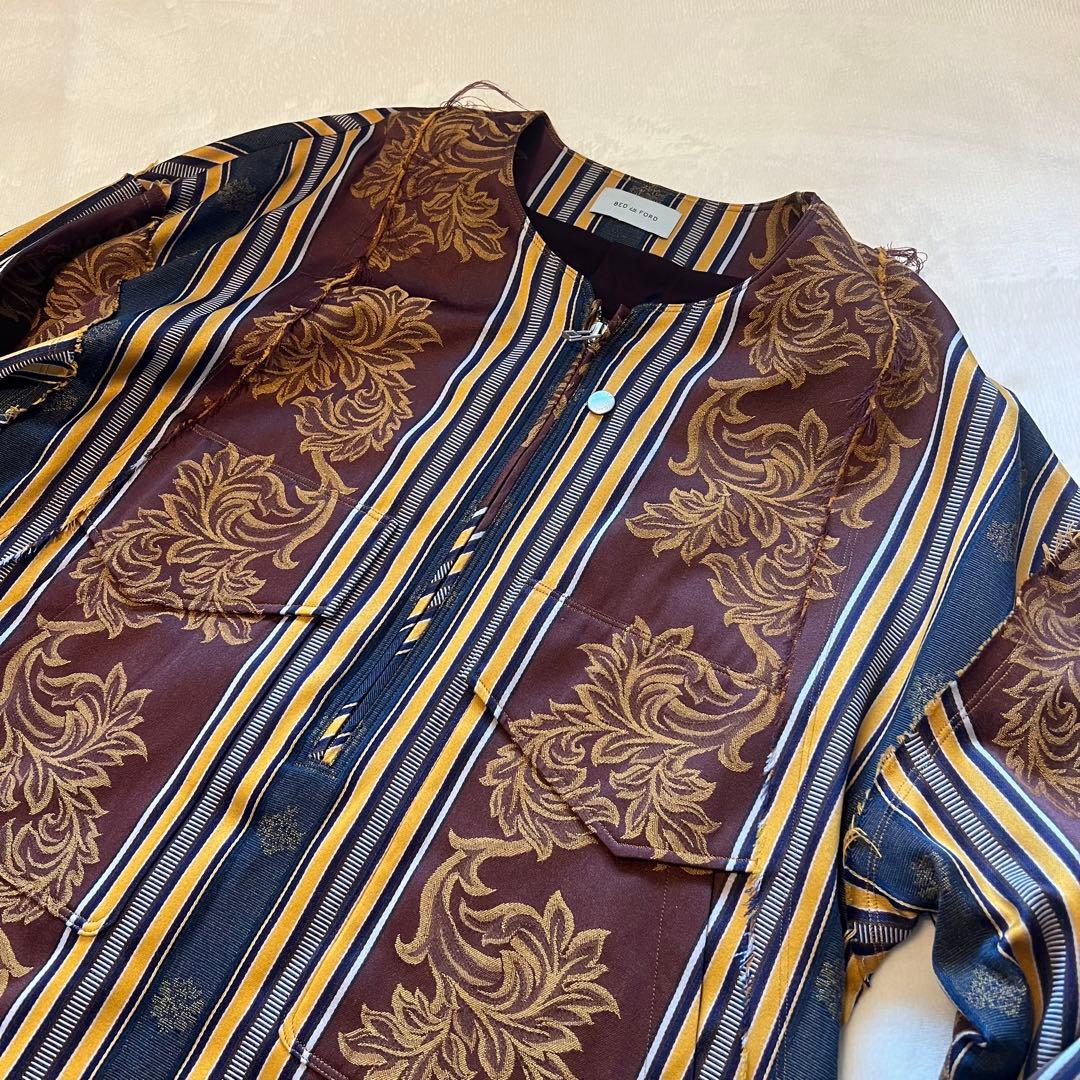 か*ん様 BED j.w.FORD ベッドフォード　カーテン　ジャガード　プルオ