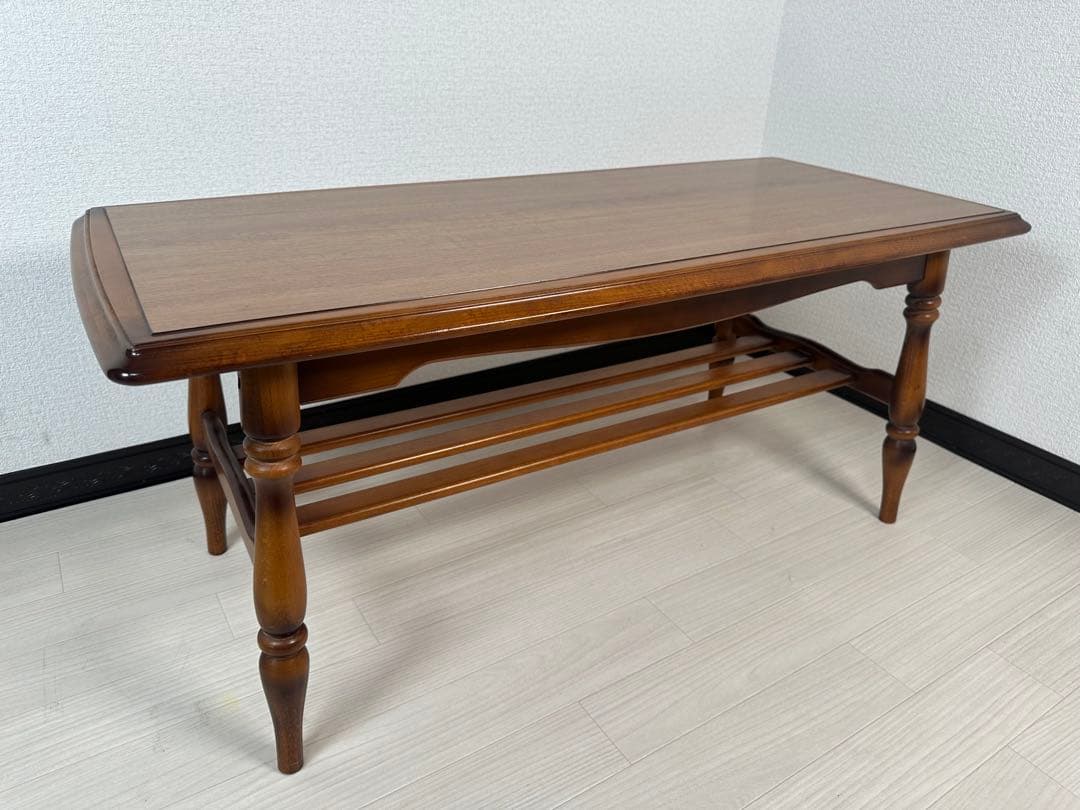 カリモク コロニアル 木製 センターテーブル リビングテーブル ※i4※