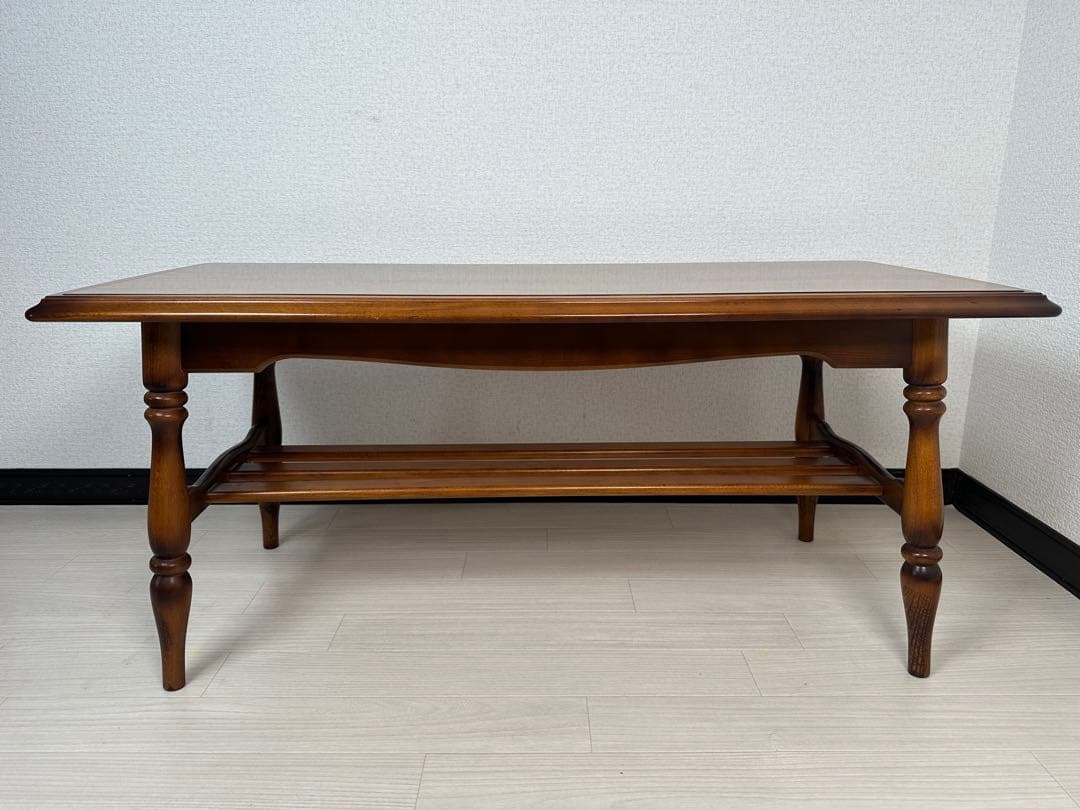 カリモク コロニアル 木製 センターテーブル リビングテーブル ※i4※