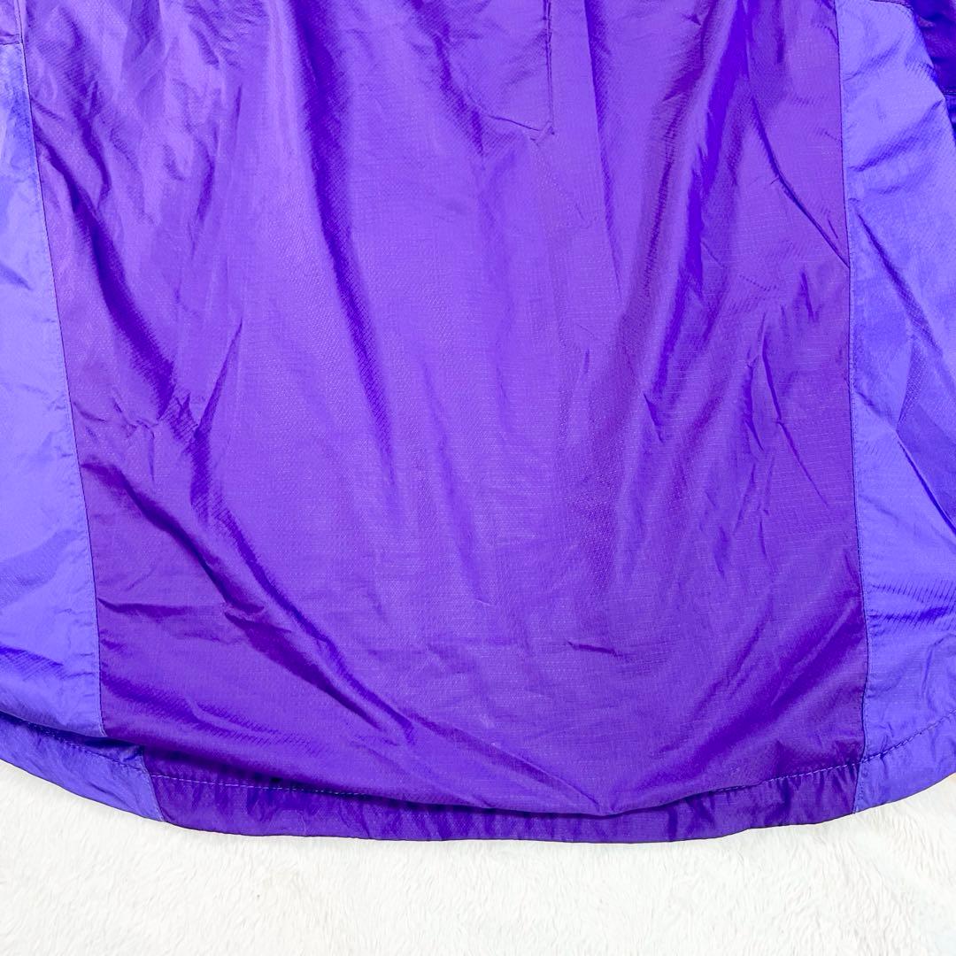 NIKE ナイロンセットアップ パープル&ブラック XL