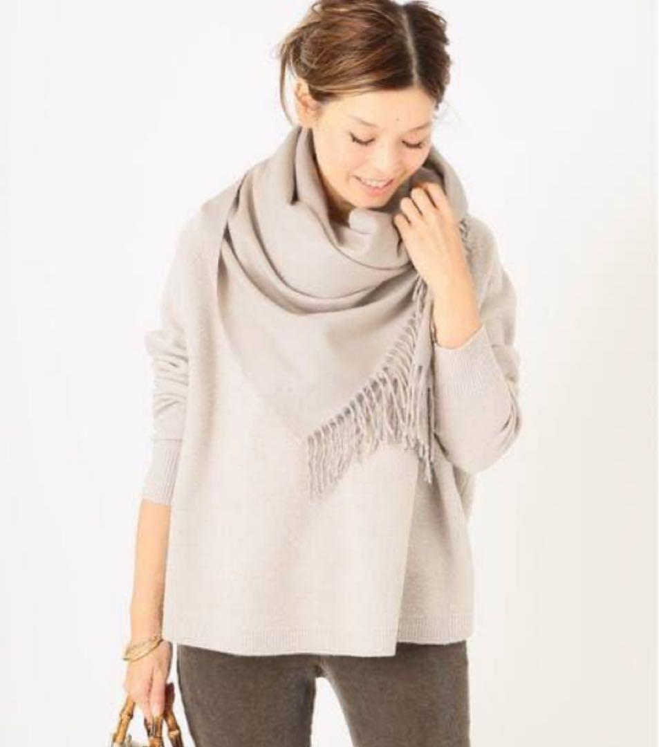 【BEGG＆CO】カシミヤストール　ドゥーズィエムクラス　マフラー　ベグ