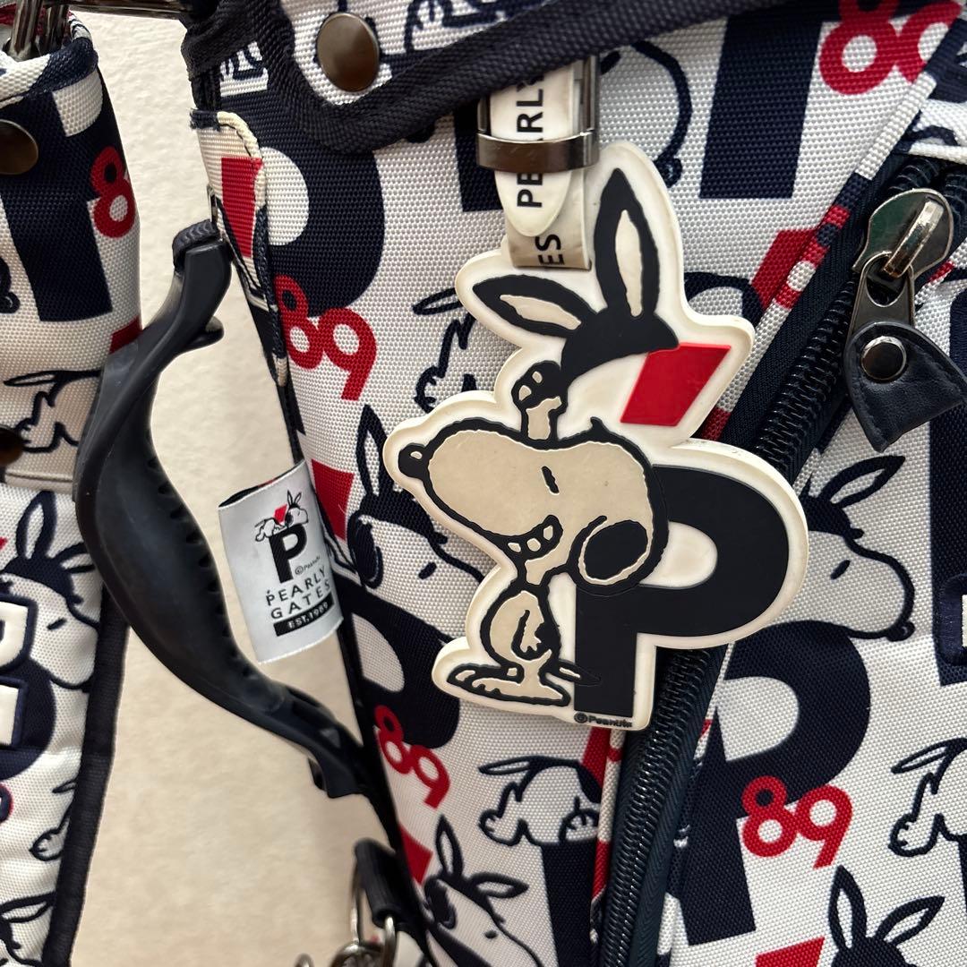 PEARLY GATESパーリーゲイツ SNOOPYコラボキャディバッグ
