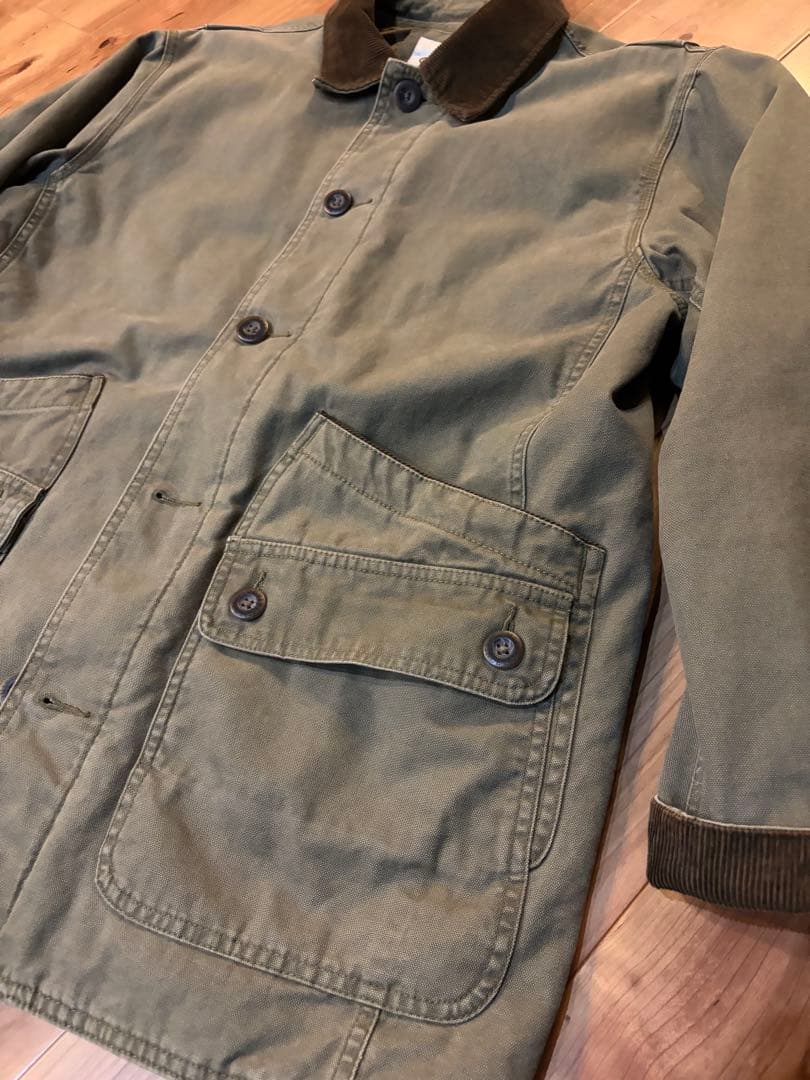 ORVIS ミリタリージャケット コーデュロイ襟 90年代