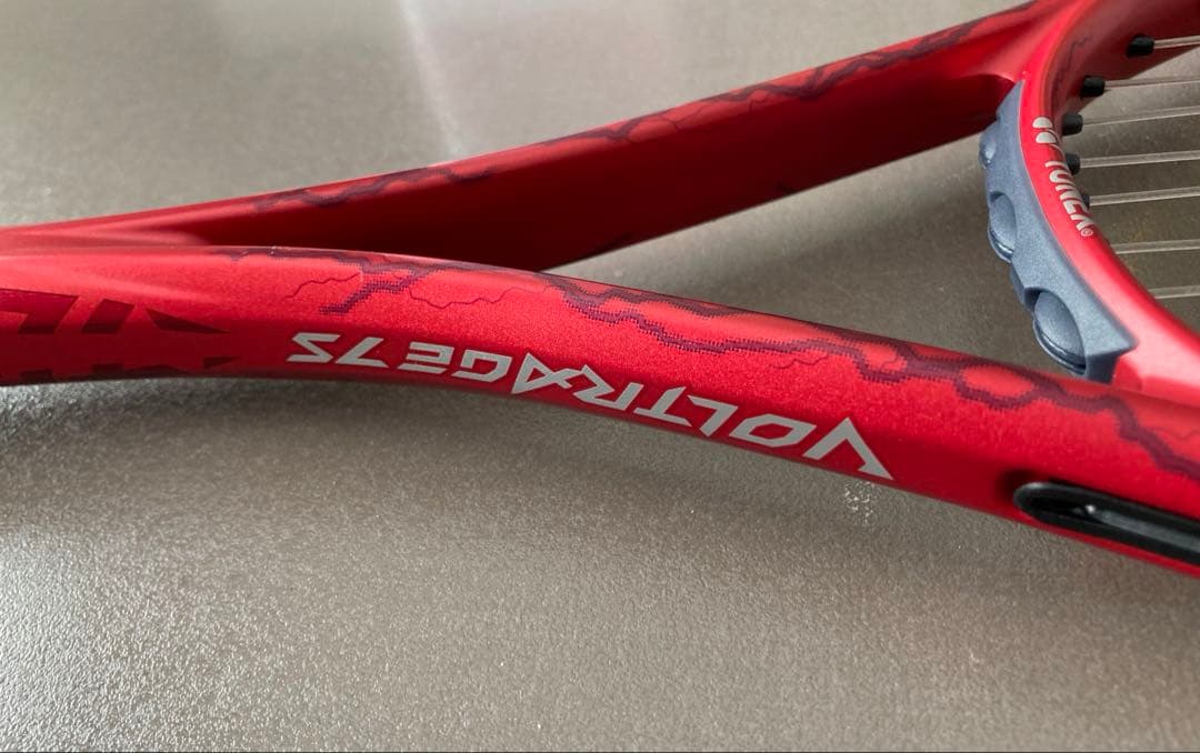 ヨネックス　ボルトレイジ7s クレナイ紅　店頭試打ラケット　UL1