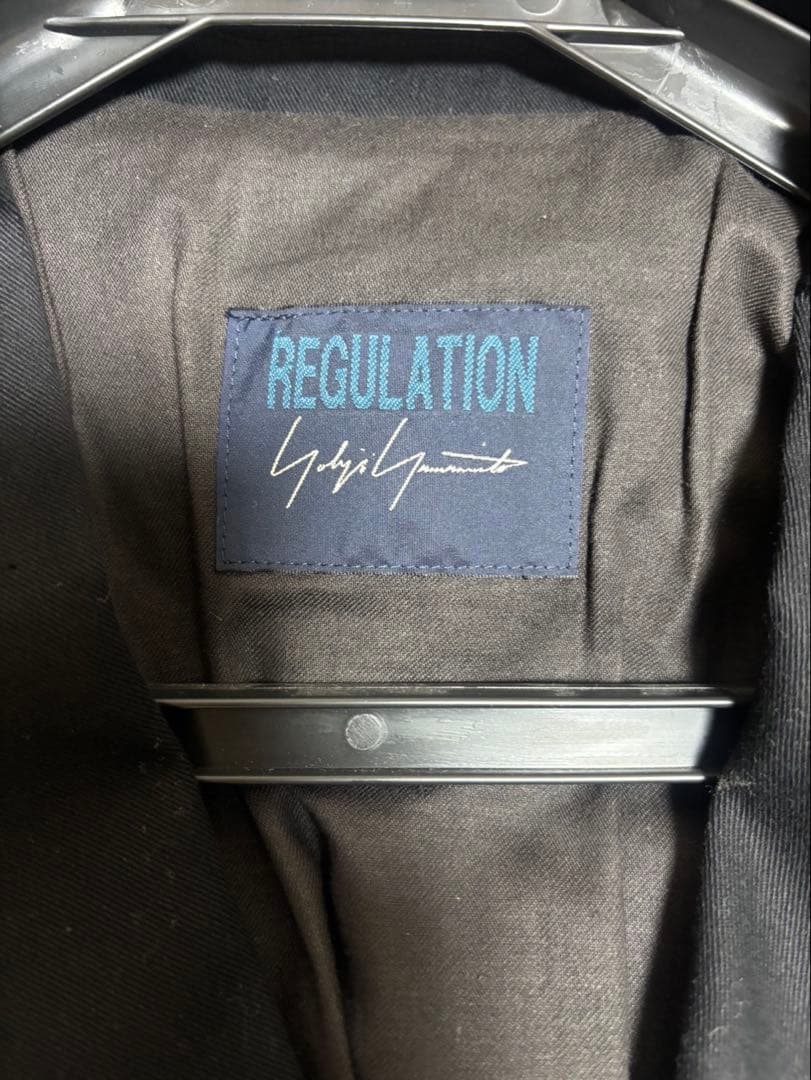 REGULATION Yohji Yamamoto異素材コンビネーションブルゾン