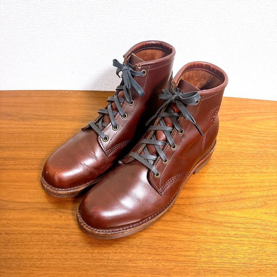 美品 CHIPPEWA ワークブーツ Vibramソール ブラウン 26.5cm