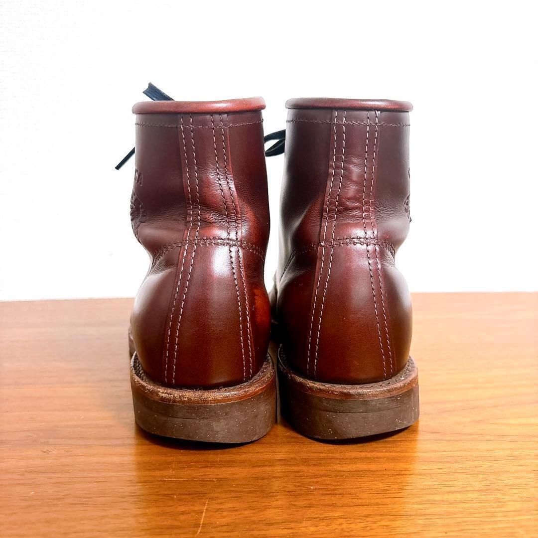 美品 CHIPPEWA ワークブーツ Vibramソール ブラウン 26.5cm