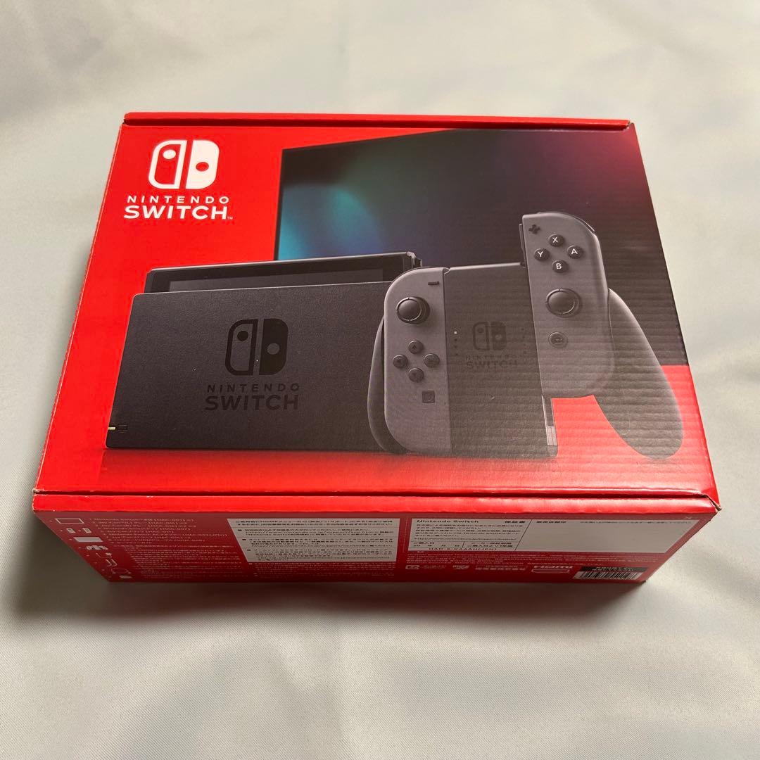 Nintendo Switch グレー 本体 付属品完備 美品