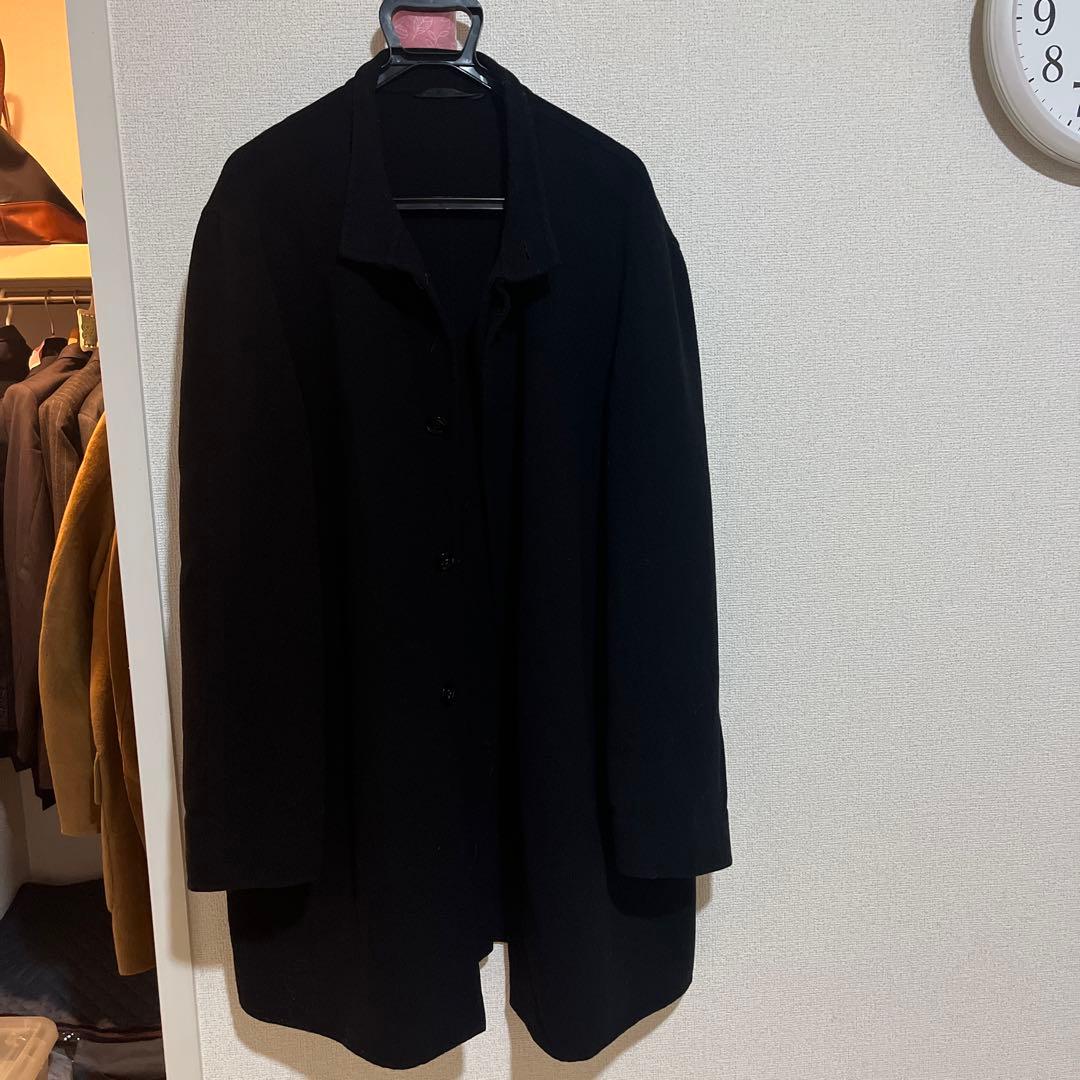 Giorgio Armani 黒 チェスターコート