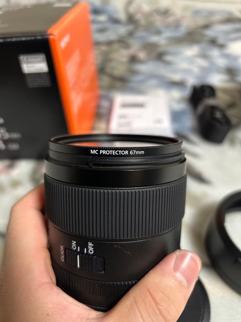 SONY FE 35mm F1.4 GM レンズ（純正レンズプロテクター付）