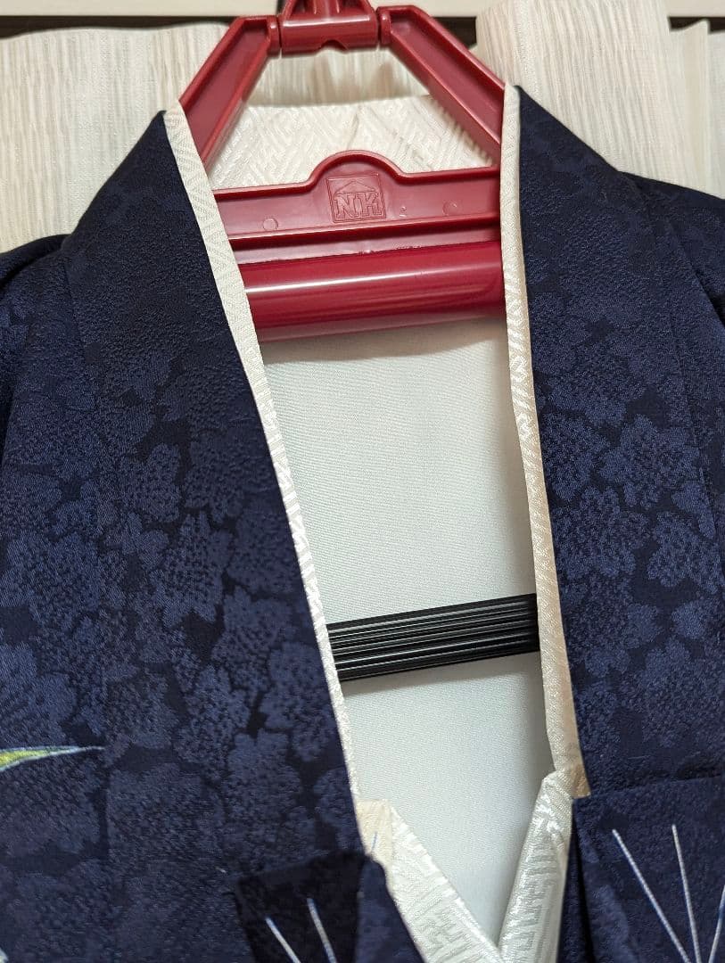 【あや】正絹　男の子お宮参り着物　産着　祝い着　長襦袢・小物付き　七五三