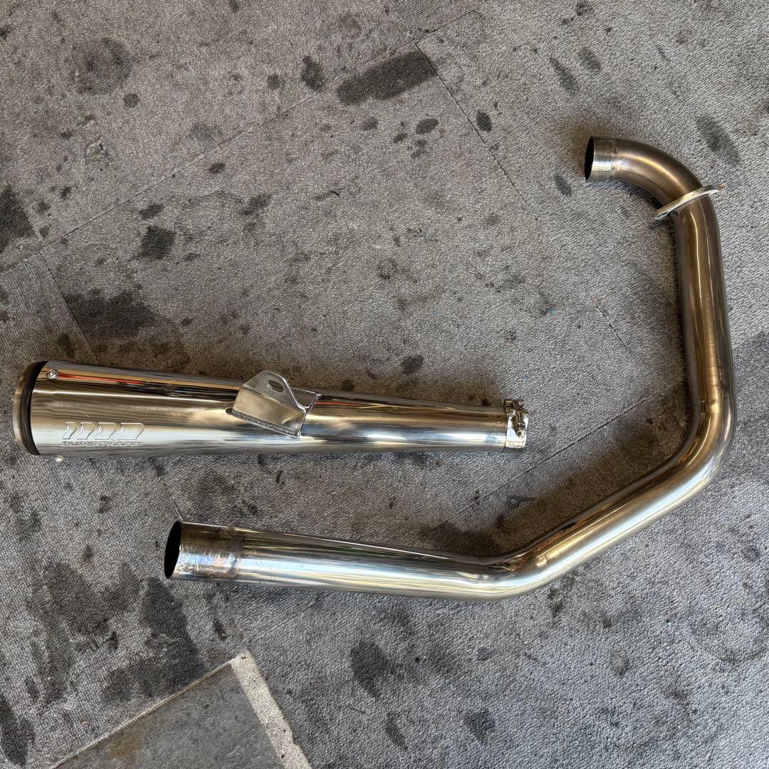 SR400 スーパートラップ フルエキマフラー