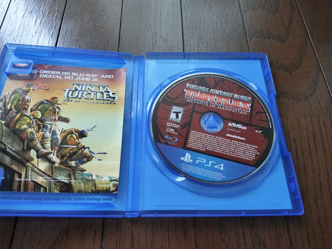 PS4 ミュータントタートルズ Turtles in Manhattan 欧州版