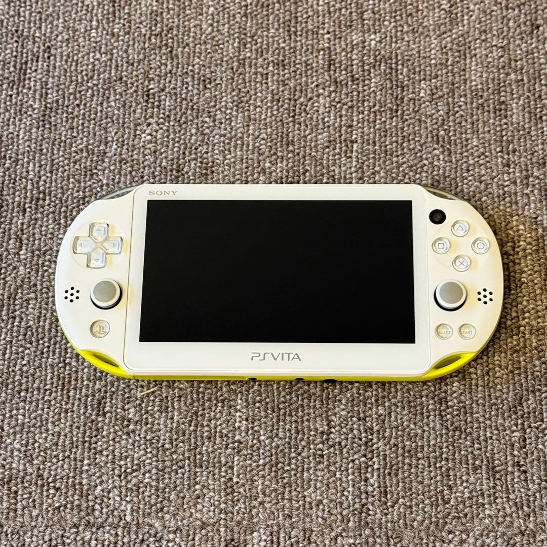 【訳ありジャンク】PSVITA PCH-2000 ライムグリーン/ホワイト