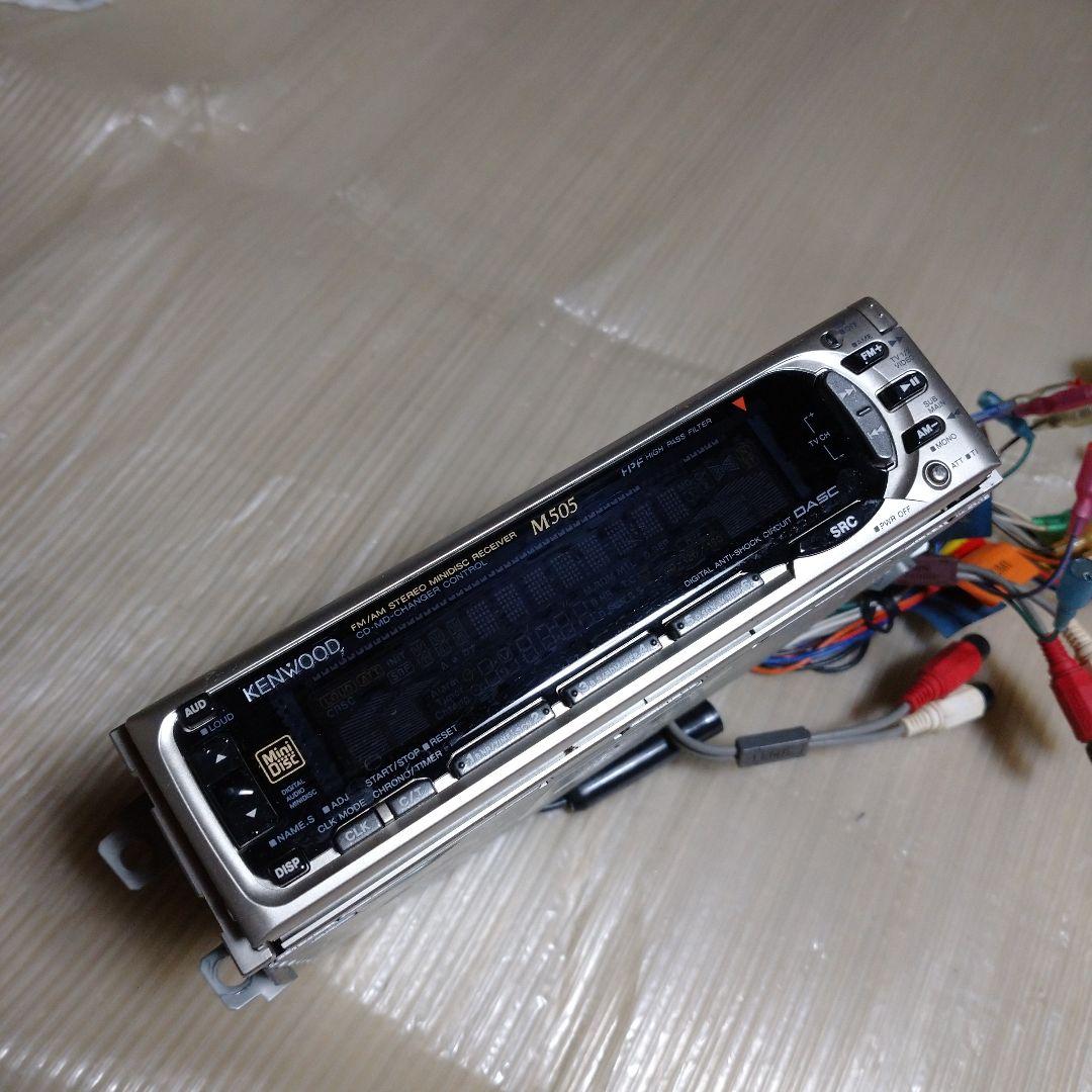 ★値下げ中★KENWOOD D505＆M505 カーオーディオデッキ　ジャンク品