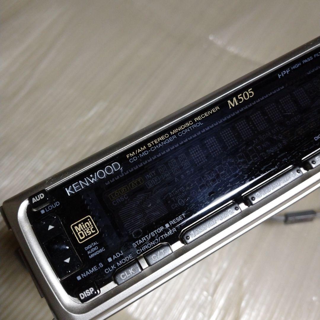 ★値下げ中★KENWOOD D505＆M505 カーオーディオデッキ　ジャンク品