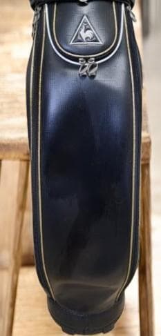 送料無料/超美品　le coq sportif レディースゴルフバッグ ブラック